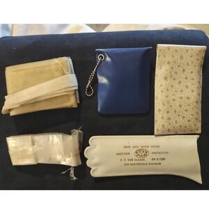 Vintage Lot of 6 Rain and Wind Hood Protection